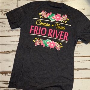 Take it to the Frio! Ladies v neck Frio River t shirt